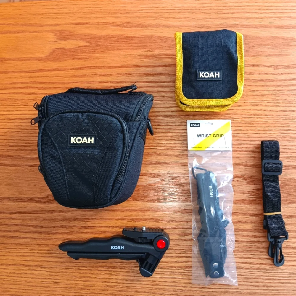 Camera Bag and Accessory Set. New.